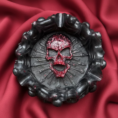 Aschenbecher Totenkopf – Manufaktur Wohlleben