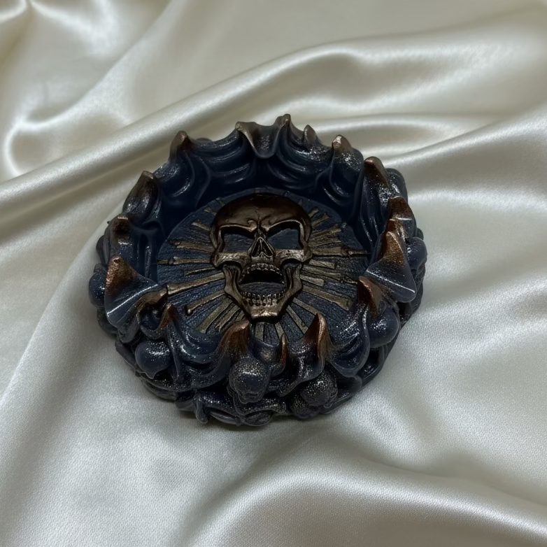 Aschenbecher Totenkopf – Manufaktur Wohlleben