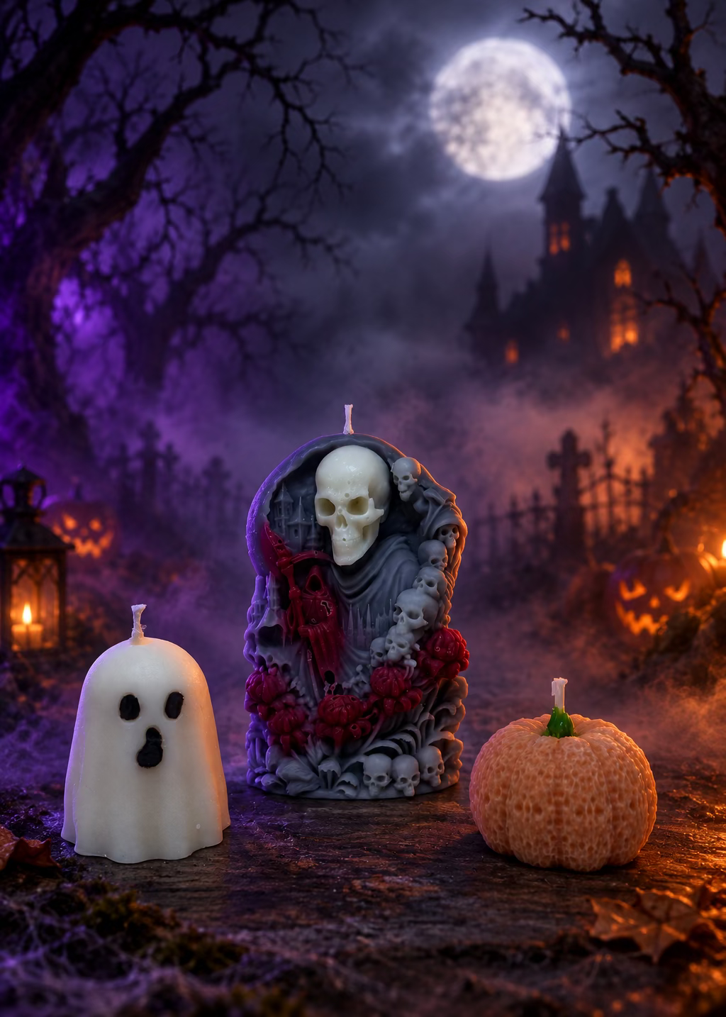 Kerze Halloween-Set