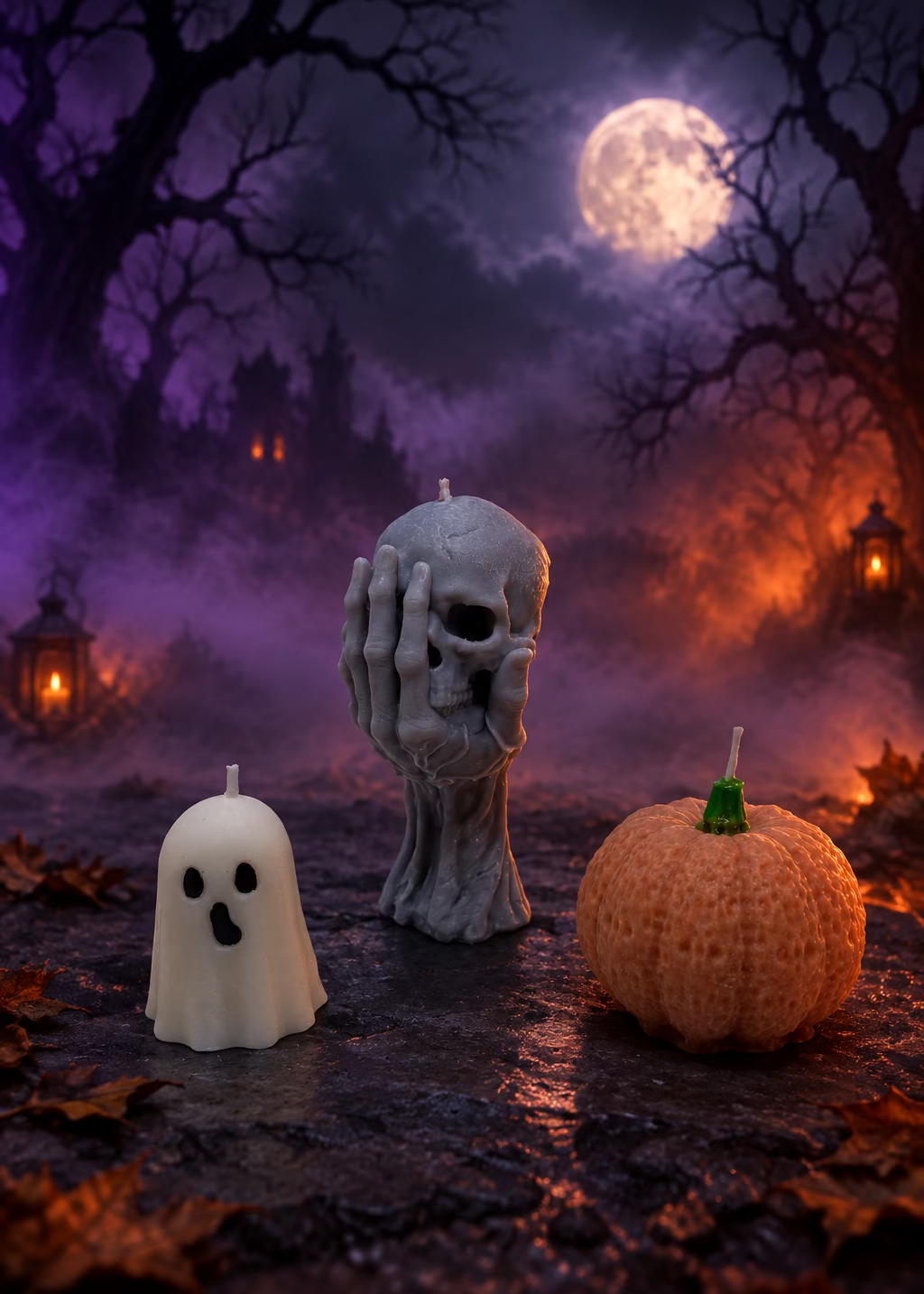 Kerze Halloween-Set