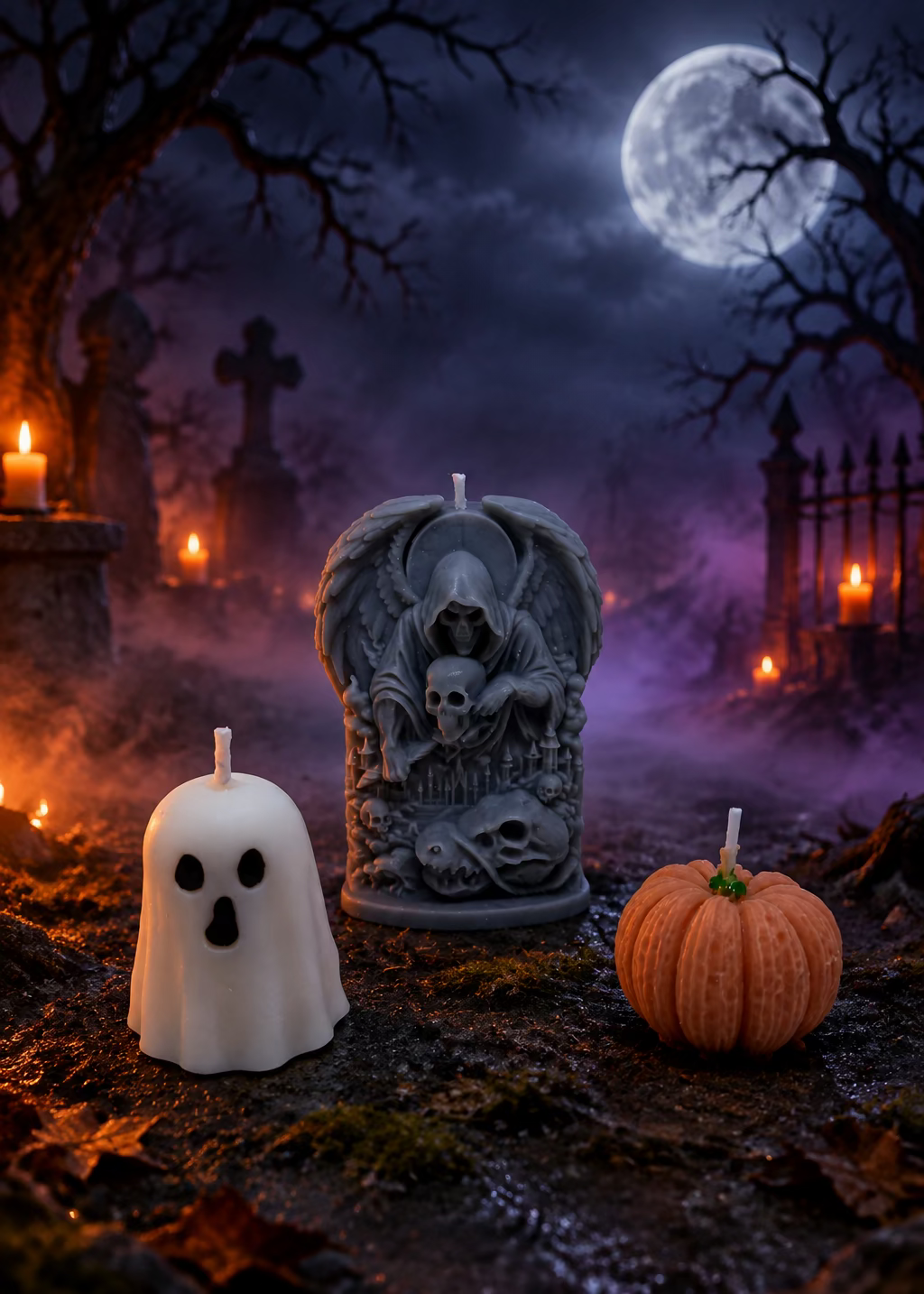 Kerze Halloween-Set
