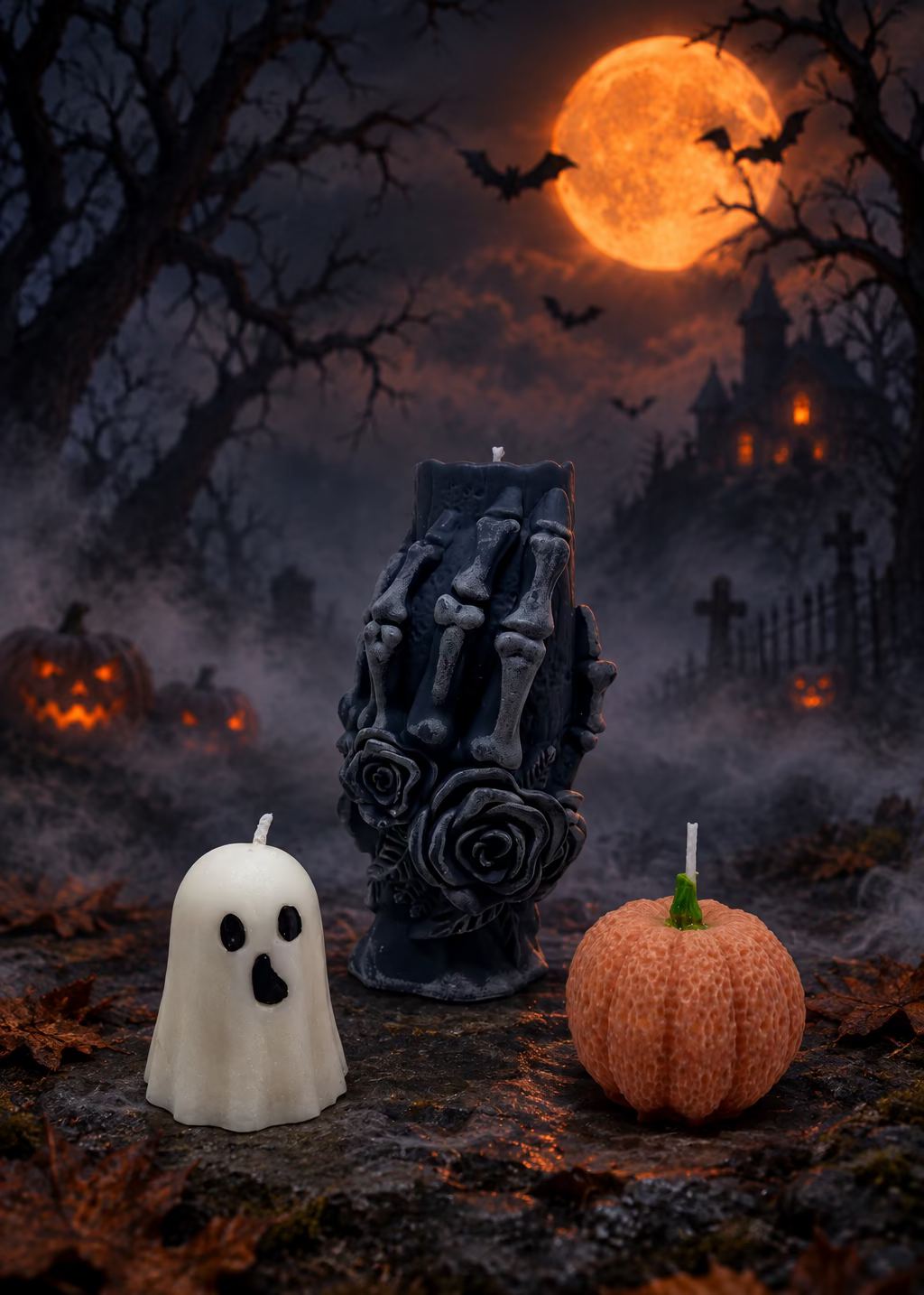 Kerze Halloween-Set