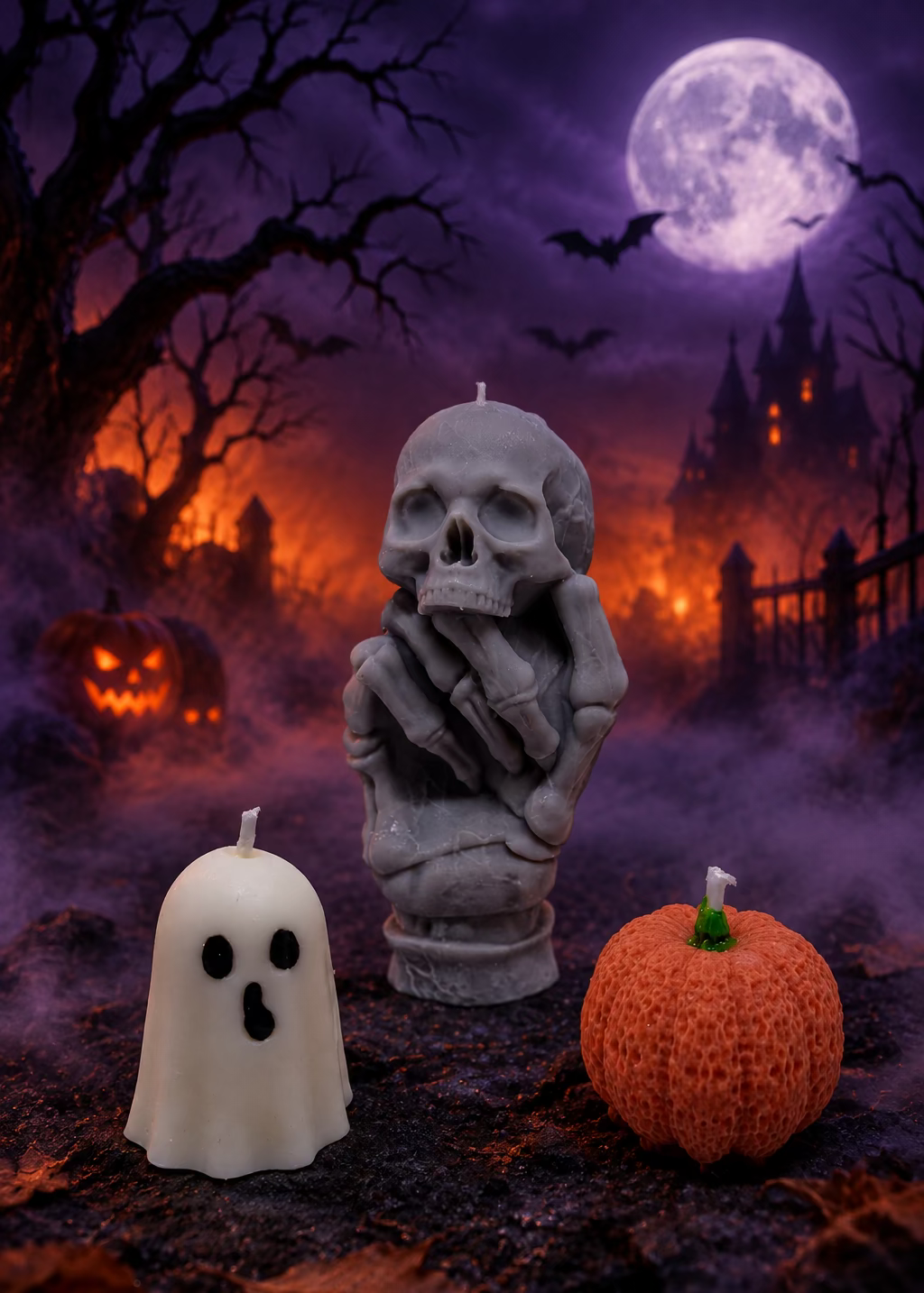 Kerze Halloween-Set