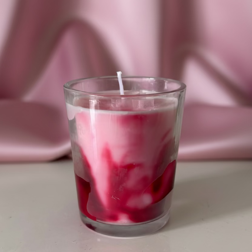 Handgefertigte Sojawachskerze im Glas – Sternzeichen Löwe, Manufaktur Wohlleben
