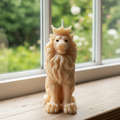 Kerze Löwe - Handgefertigte Kerze aus Sojawachs als Deko oder Geschenk I Manufaktur Wohlleben