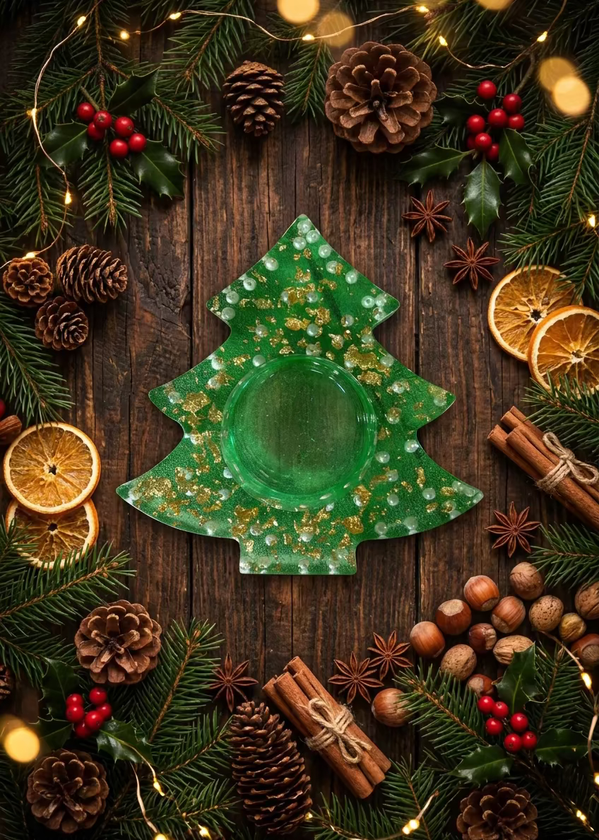 Teelichthalter Weihnachtsbaum – Manufaktur Wohlleben